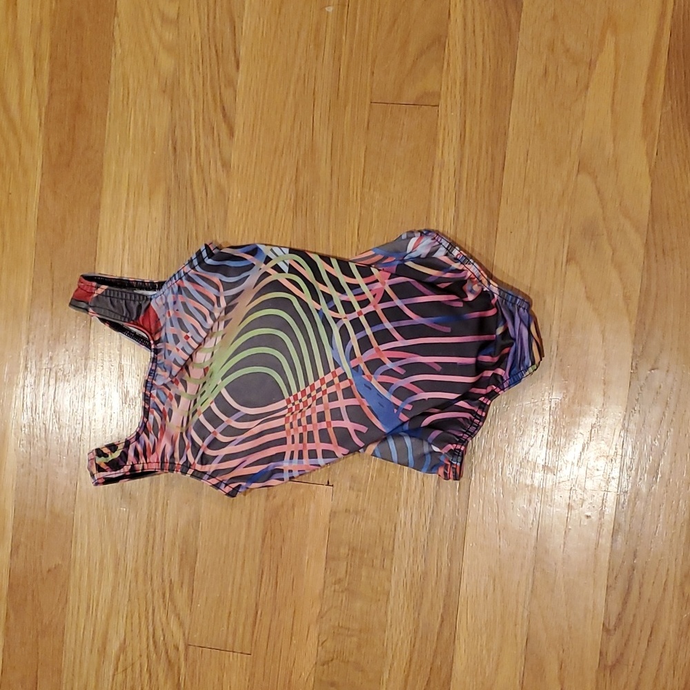 Girls colorful swim suit
